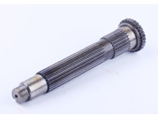 Вал вторичный КПП L-253 мм Z-28/25/22 Foton 354/404