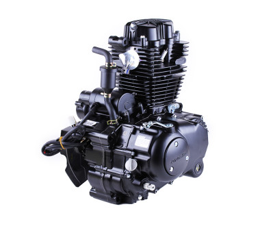 Двигун CG 250/CG250-B TАТА на мотоцикл ZONGSHEN (оригінал) (з повітряним охолодженням, бензиновий), механіка + балансувальний вал, 5 передач