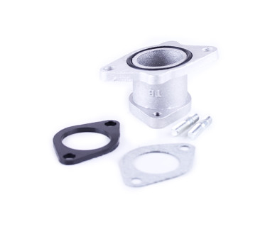 Патрубок карбюратора метал (тип 2) CB-125/150