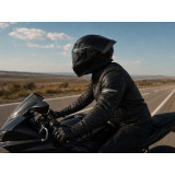 Шлем для мотоцикла, скутера 800 TTG интеграл (черный глянцевый, size M)