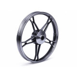 Диск передний литой, барабанный тормоз 17*1,2 (black) 2,5kg - Дельта/Альфа