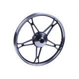 Диск передний литой, барабанный тормоз 17*1,2 (black) 2,5kg - Дельта/Альфа
