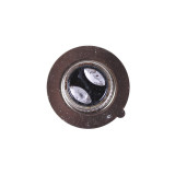 Лампа фари діодна 2 кристали 1 вусик П15Д-25-1 12В 35/35W - LED - АМ