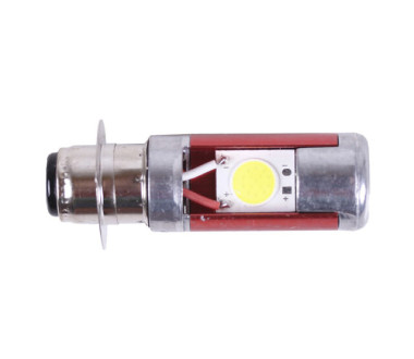 Лампа фари діодна 2 кристали 1 вусик П15Д-25-1 12В 35/35W - LED - АМ
