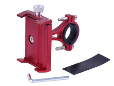 Тримач телефону (кріплення на кермо) HFCM-14 алюміній червоний
