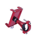 Тримач телефону (кріплення на кермо) HFCM-14 алюміній червоний