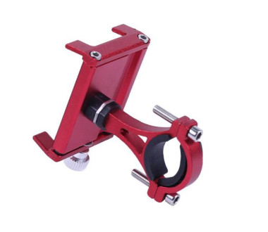 Тримач телефону (кріплення на кермо) HFCM-14 алюміній червоний
