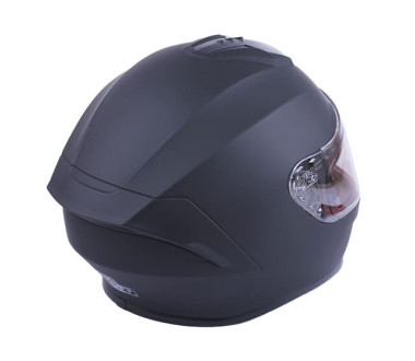Шолом MD-813 чорний матовий, прозоре скло size S - VIRTUE