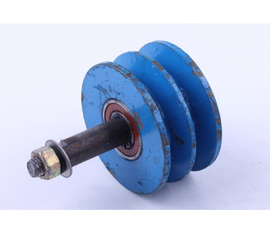 Ролик натягувача ременя (2-х струмковий) YBX