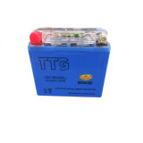 Акумулятор гелевий TTG 12N7-BS 7АH 137×76×128 мм синій, з індикатором