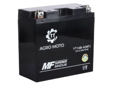 Акумулятор TT AGRO MOTO YT14B-4(MF) 12.5АH 150х70х145 мм на бензиновий генератор