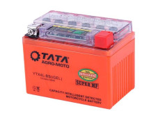 Акумулятор гелевий ТТ AGRO MOTO YTX4L-BS TT 4AH, 113×70×85 мм на інверторний генератор, помаранчевий, з індикатором