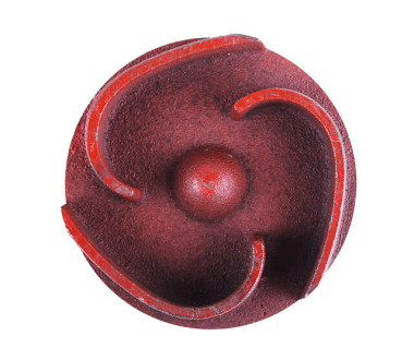 Крильчатка мотопомпи 3 лопаті, під різьблення М20