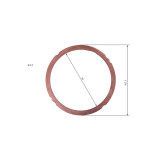 Прокладка головки циліндра мідна - 192D YBX