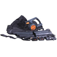 Пылесос садовый "Воздуходув" аккумуляторный SF8A512 40V 2 АКБ (4A;4A) + зарядное устройство - TTG