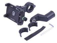 Тримач телефону (кріплення на кермо) чорний M7 (Kewiq)