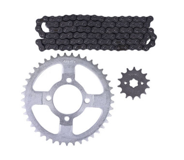 Зірки + ланцюг трансмісії 428H - Дельта - TTG