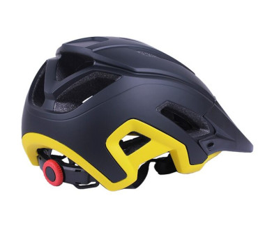 Шолом захисний чорний із жовтим size L - TTG