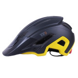Шолом захисний чорний із жовтим size L - TTG