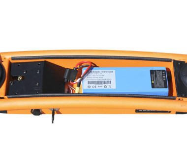 Електросамокат (помаранчевий) + блютуз DES02 36V 10.4AH - SM