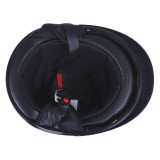 Шолом MD-513-1 білий глянсовий + чорне скло size L - VIRTUE