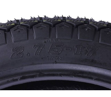 Покришка 2,75*17 6PR TT (під камеру) тип 1