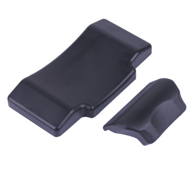 Кофр прямокутний TTG для мотоцикла, алюмінієвий срібний, зі спинкою та двома замками, 45л