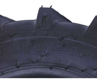 Покришка 6.00*12 "ялинка" (10 шарів) 9,55 кг TTG (Е)