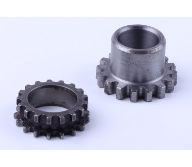 Шестерні колінвалу, к-т: 2 шт. - 50CC4T