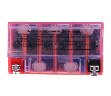 Акумулятор гелевий, 7АH-12N7-4B, оранж., 137*77*124 мм - OUTDO, Мотоцикл