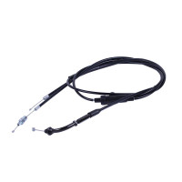 Трос газа 2т (раздвоен.) L-1900 мм (верх резьба, низ: 1-трос, 2-резьба)