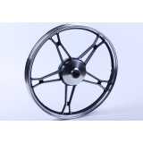 Диск передній литий, барабанне гальмо 17*1,2 (black) 2,5kg - Дельта/Альфа