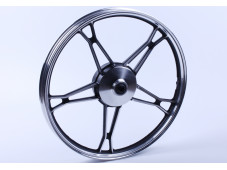 Диск передній литий, барабанне гальмо 17*1,2 (black) 2,5kg - Дельта/Альфа