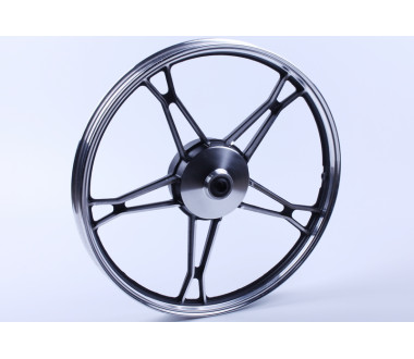 Диск передній литий, барабанне гальмо 17*1,2 (black) 2,5kg - Дельта/Альфа