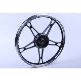 Диск передній литий, барабанне гальмо 17*1,2 (black) 2,5kg - Дельта/Альфа