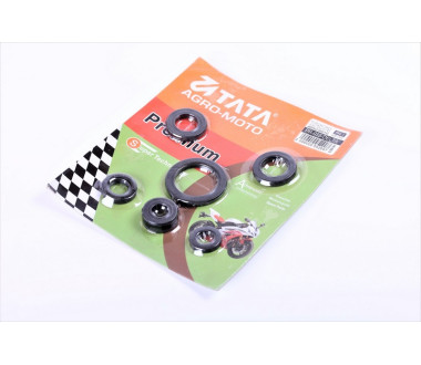 Сальники, к-т: 6 шт. - Дельта / Альфа - Premium