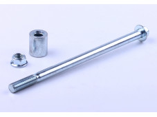 Вісь колеса переднього діаметр 10 мм у комплекті - Дельта/Альфа