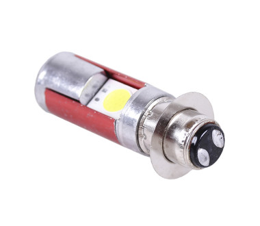 Лампа фари діодна 2 кристали 1 вусик П15Д-25-1 12В 35/35W - LED - АМ