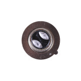 Лампа фари діодна 2 кристали 1 вусик П15Д-25-1 12В 35/35W - LED - АМ