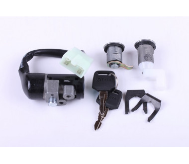 Замки, к-т: 3 шт. + кріплення - Dio 27