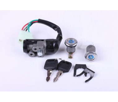 Замки, к-т: 3 шт. + кріплення - Dio 27