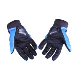 Моторукавички синій текстиль size XL