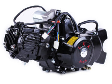 Двигун 110CC - Актив, напівавтомат + карбюратор, BLACK - TATA LUX