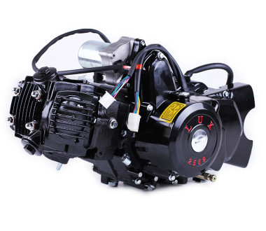 Двигун 110CC - Актив, напівавтомат + карбюратор, BLACK - TATA LUX