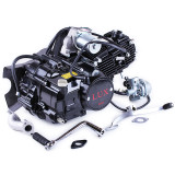 Двигун 110CC - Актив, напівавтомат + карбюратор, BLACK - TATA LUX