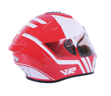 Шлем MD-813 красный с белым size M - VIRTUE