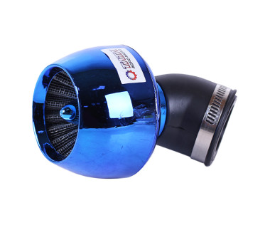 Фильтр нулевой "Турбина" синий Ø35 мм 45° - АМ