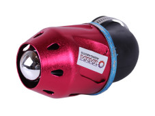 Фільтр нульовий "Куля" червоний Ø42 мм 90° (125-150сс) - АМ