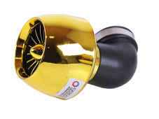 Фільтр нульовий "Турбіна" з крильчаткою золото Ø48 мм 90° - АМ