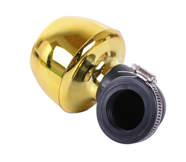 Фільтр нульовий "Турбіна" з крильчаткою золото Ø48 мм 90° - АМ